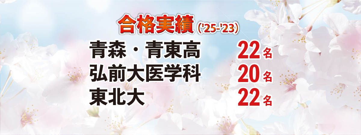 習学ゼミ 2025年度合格実績