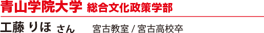 青山学院大学 総合文化政策学部
